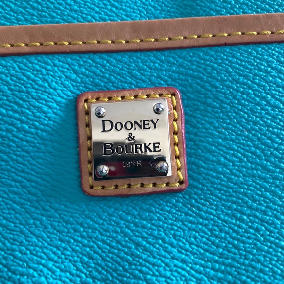 Dooney & bourke shoulder bag teal - Picture 5 of 6